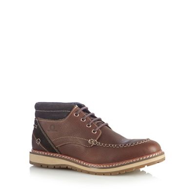 Dark brown 'Albion' shoe boots